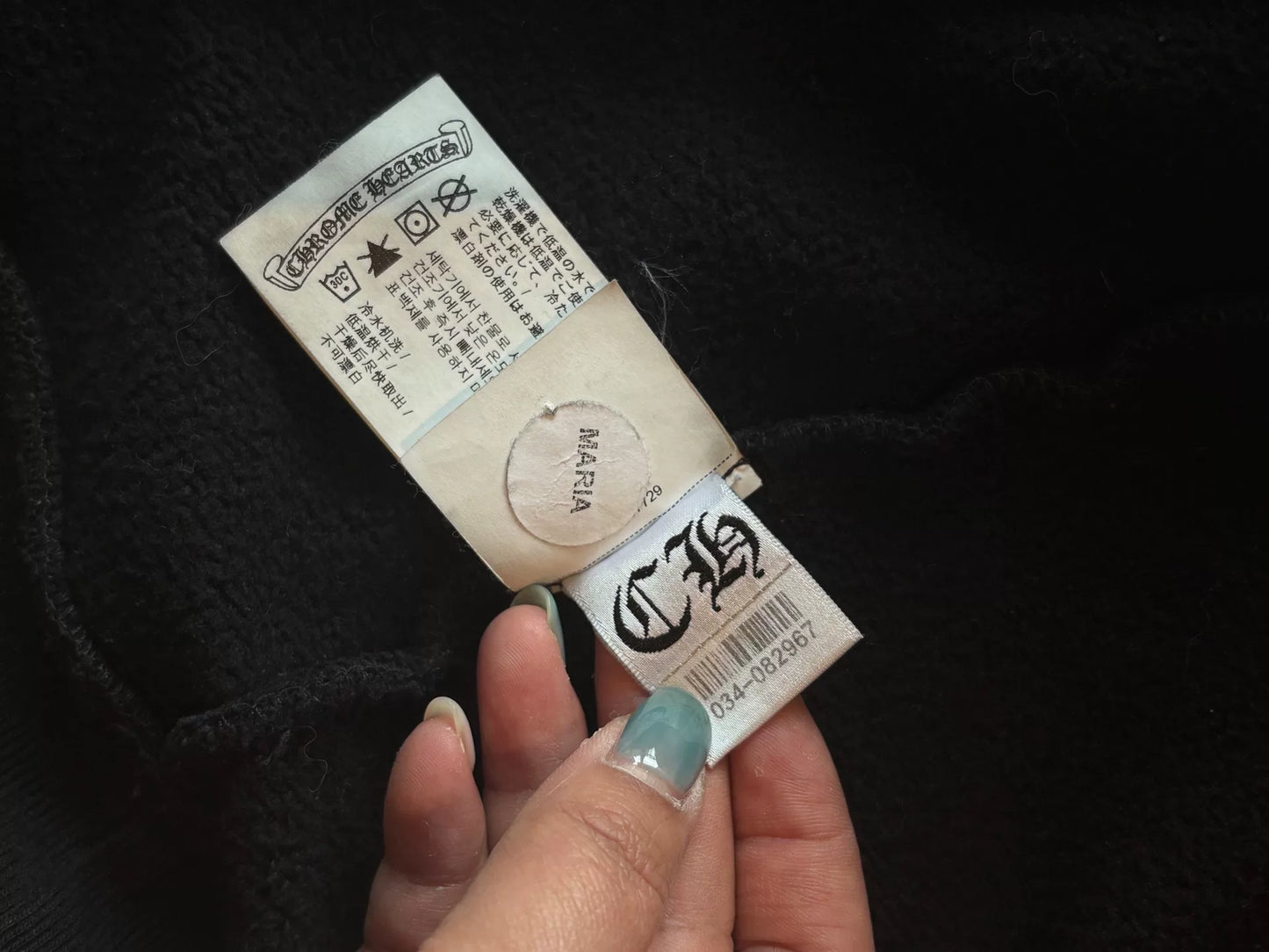 Chrome Hearts Cross Embroidery Long Sleeve