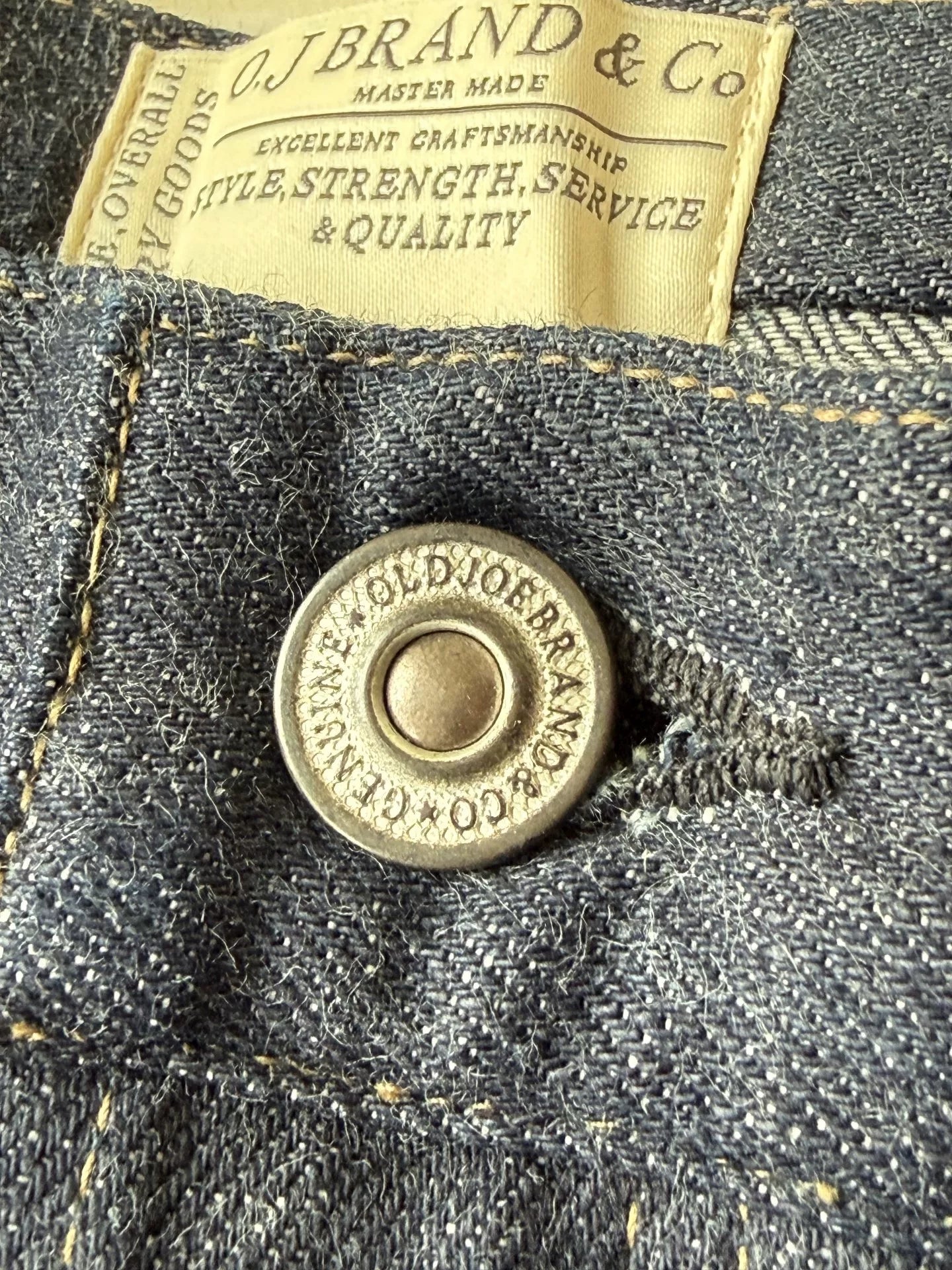 Old Joe Selvedge Denim Work Pant