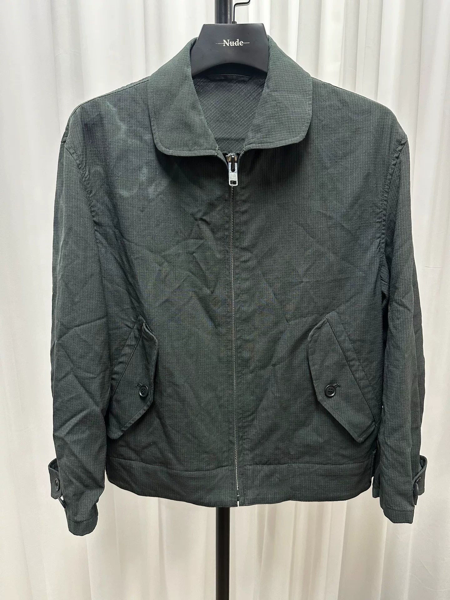 Yohji Yamamoto Wool Check Jacket