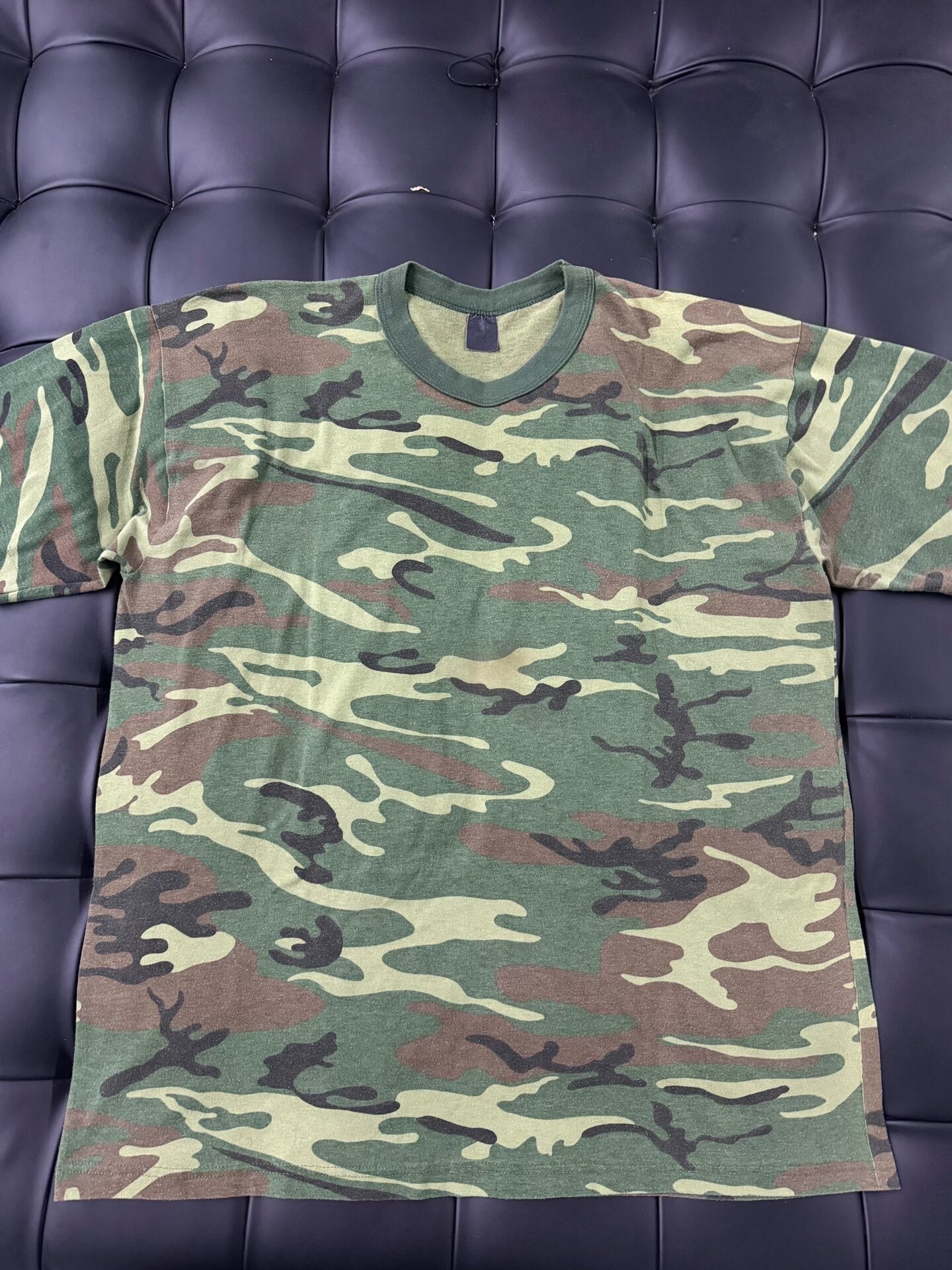 vintage Camouflage Short Sleeve Tee 1990s