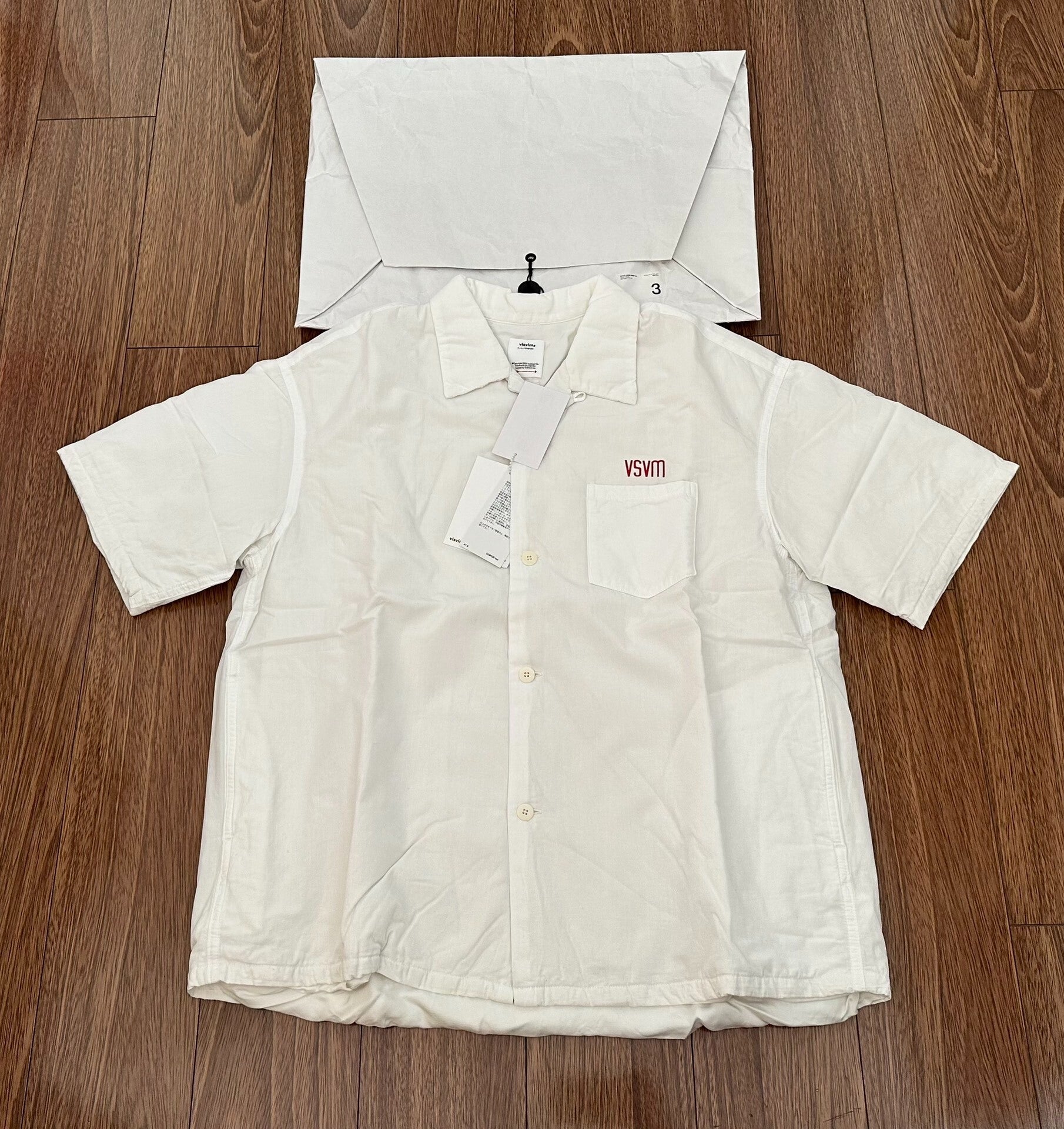 visvim wallis down short sleeve shirt