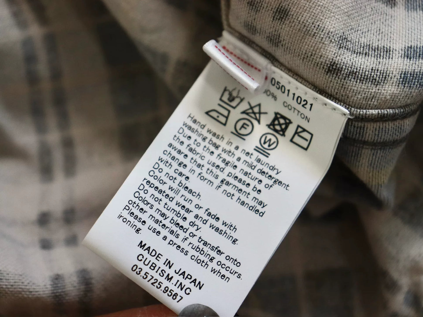 Visvim 24ss Pioneer Khadi Check Shirt