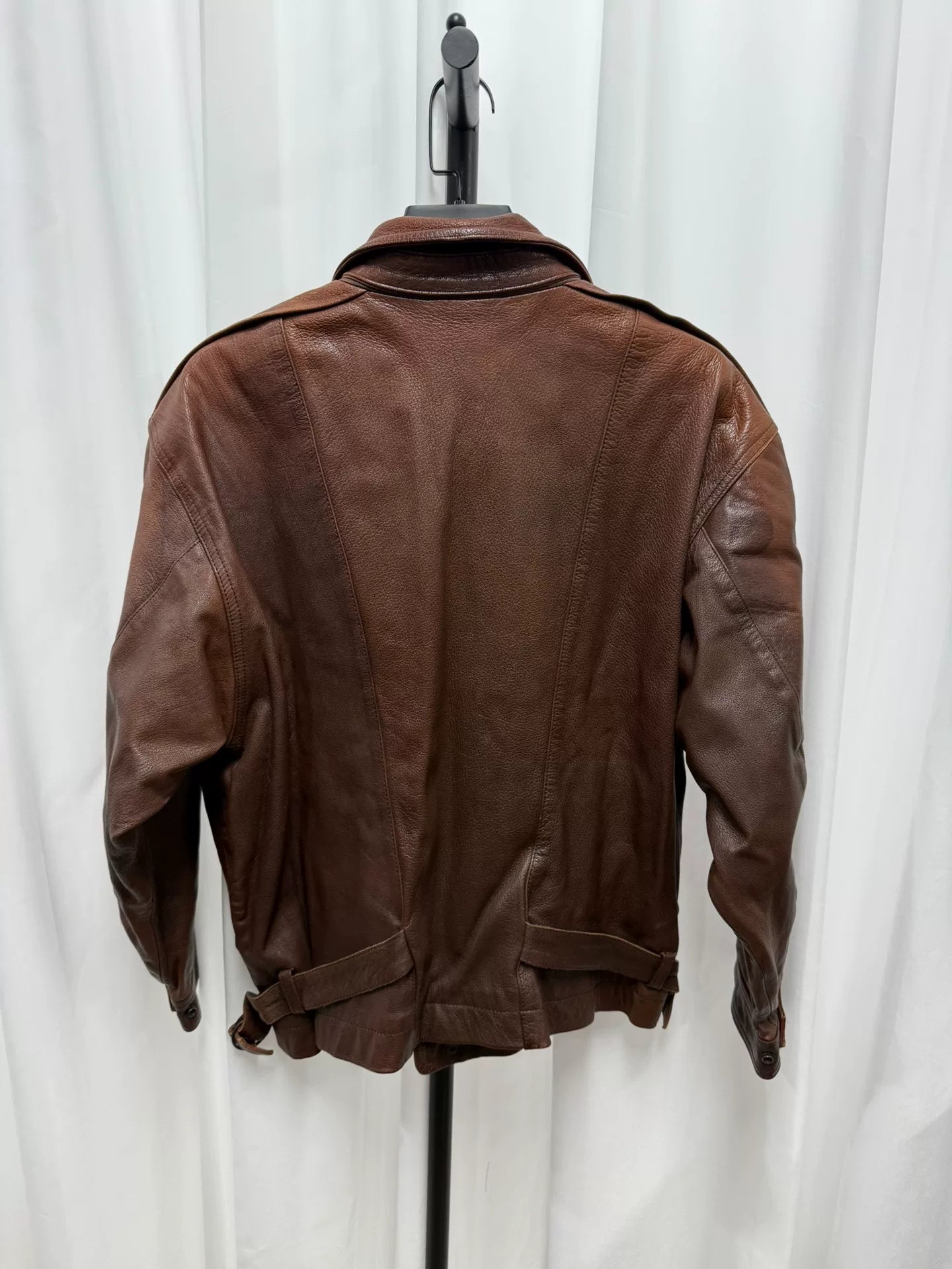 issey miyake men's leather short jacket
