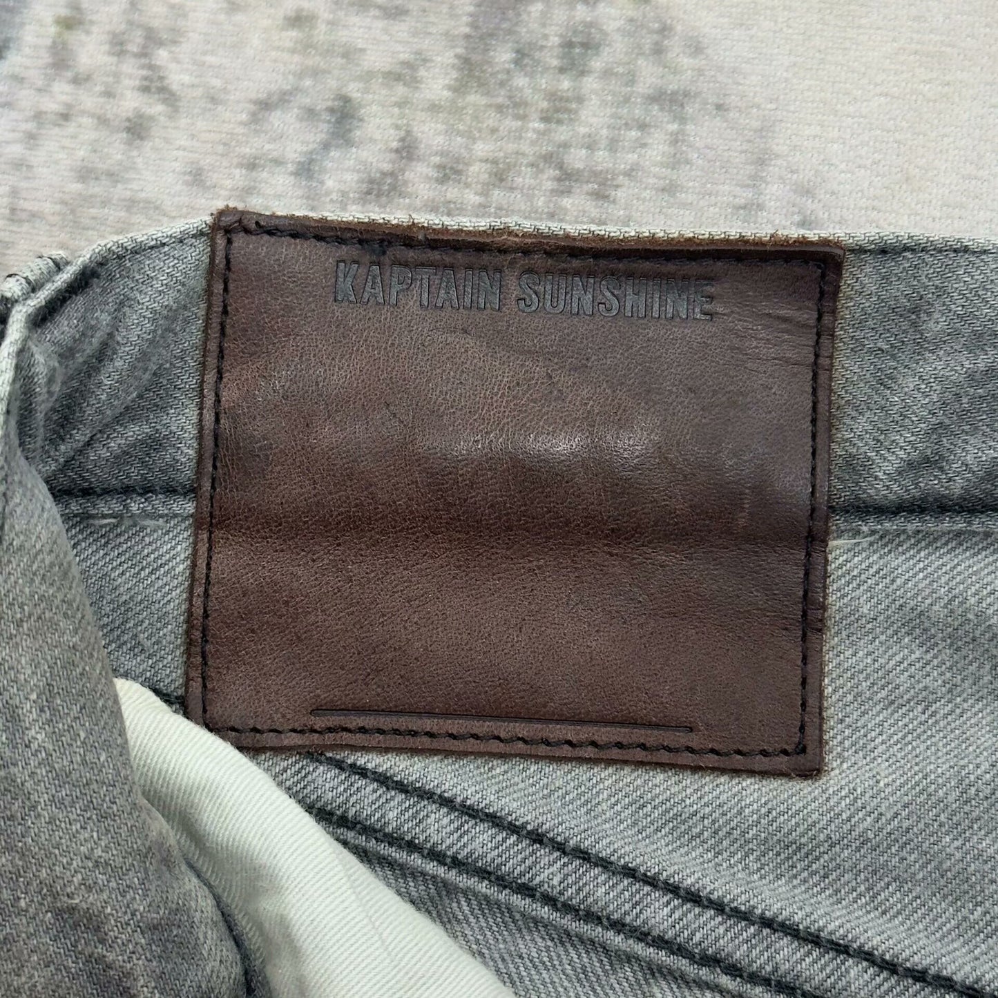 KAPTAIN SUNSHINE 5P Straight Cut Jeans