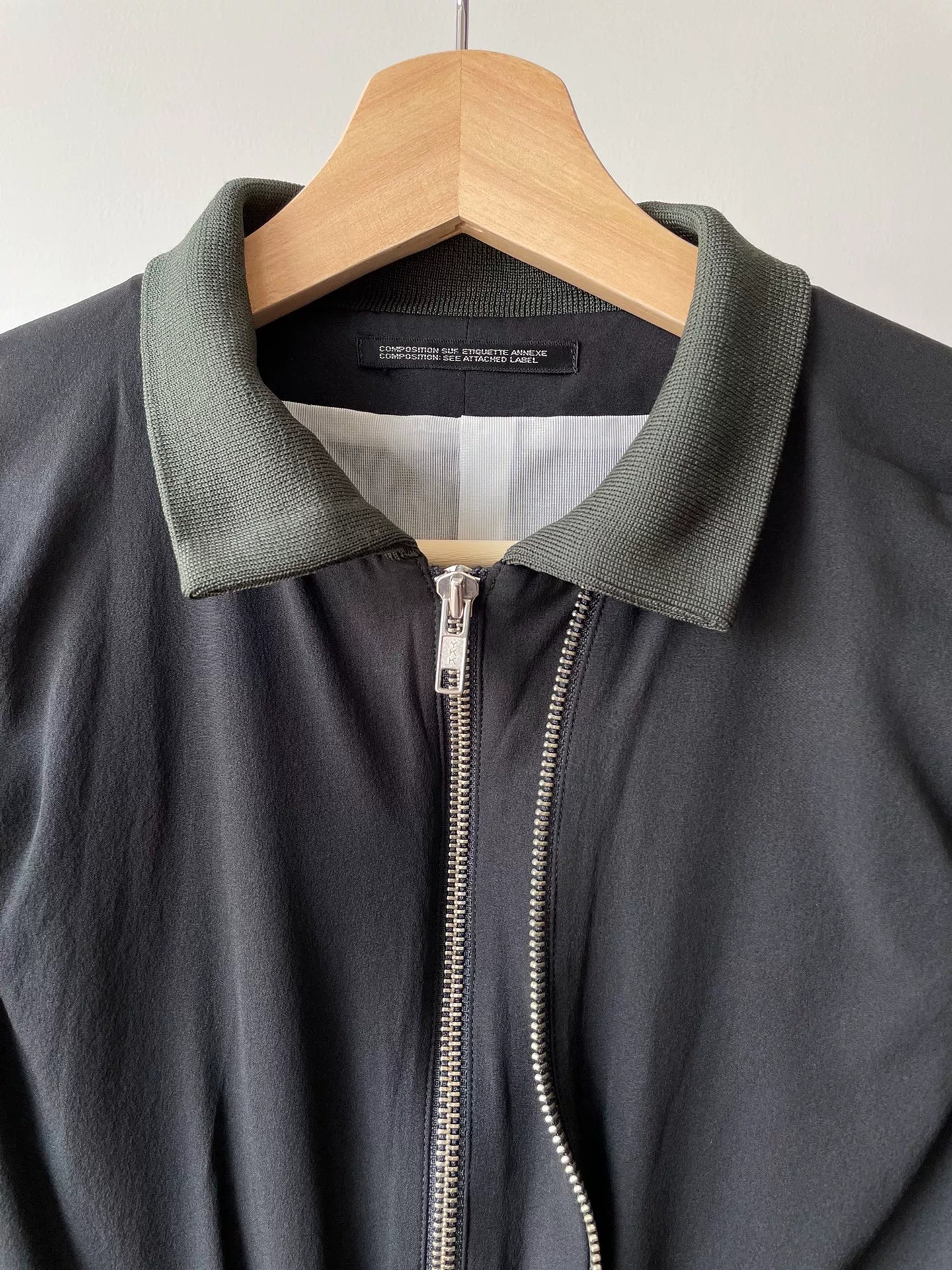 Yohji Yamamoto 02SS Double Zip Silk Jacket
