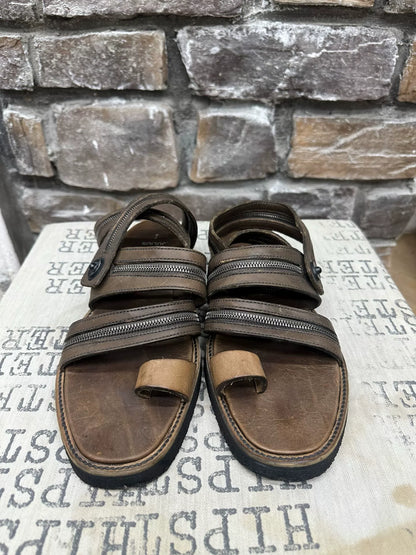 Julius Zipper Strap Sandals