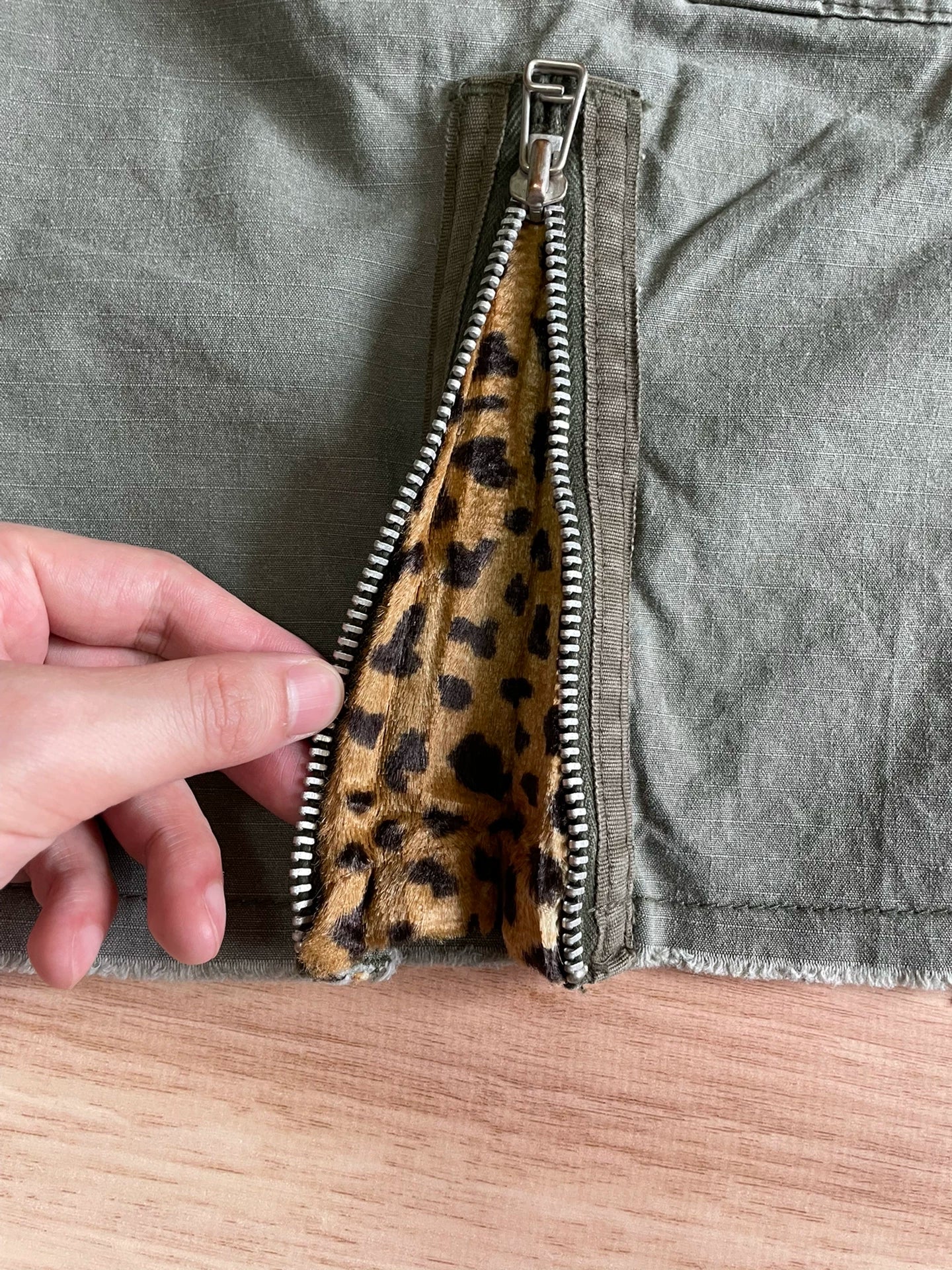 WTAPS JUNGLE CHOPPED LEOPARD RIPSTOP