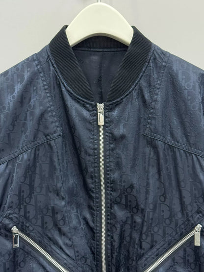 dior printed pilot jacket size 48