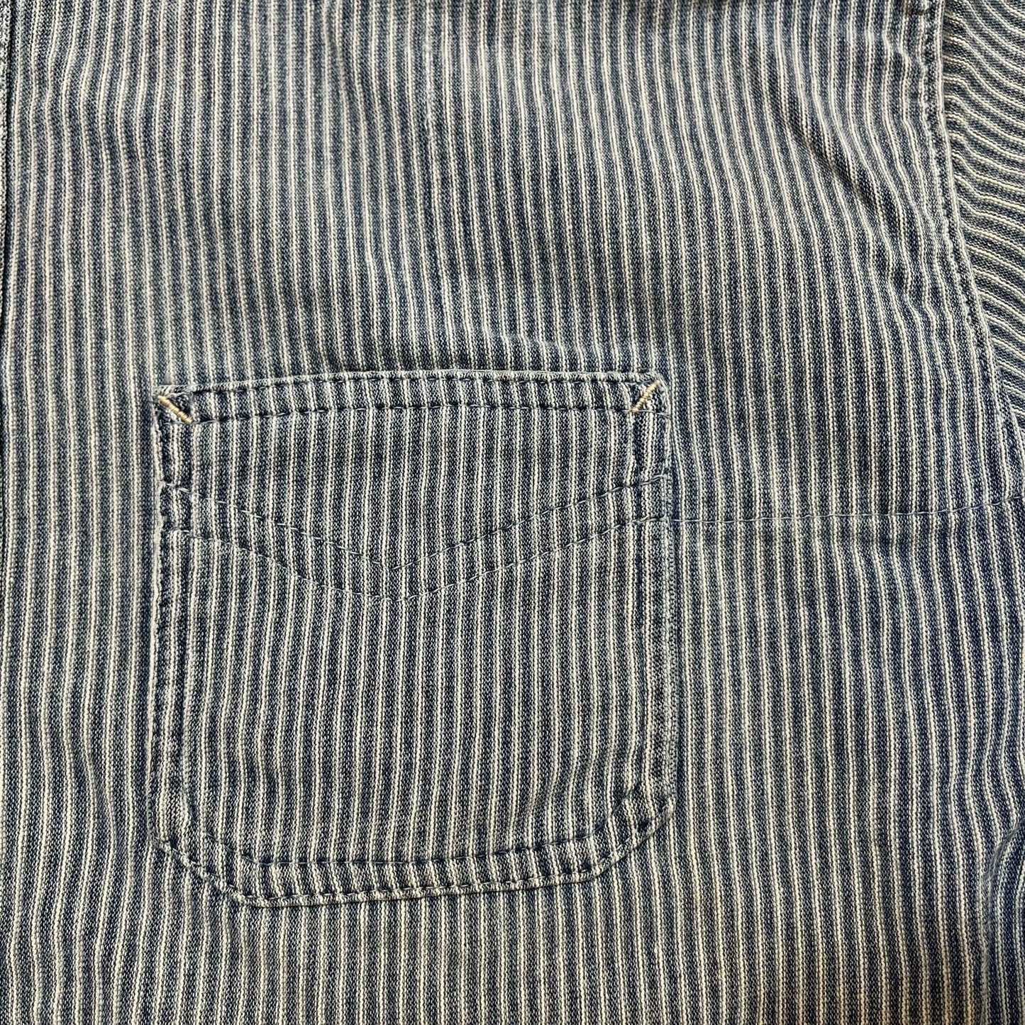RRL Vintage Stripe Henley Shirt