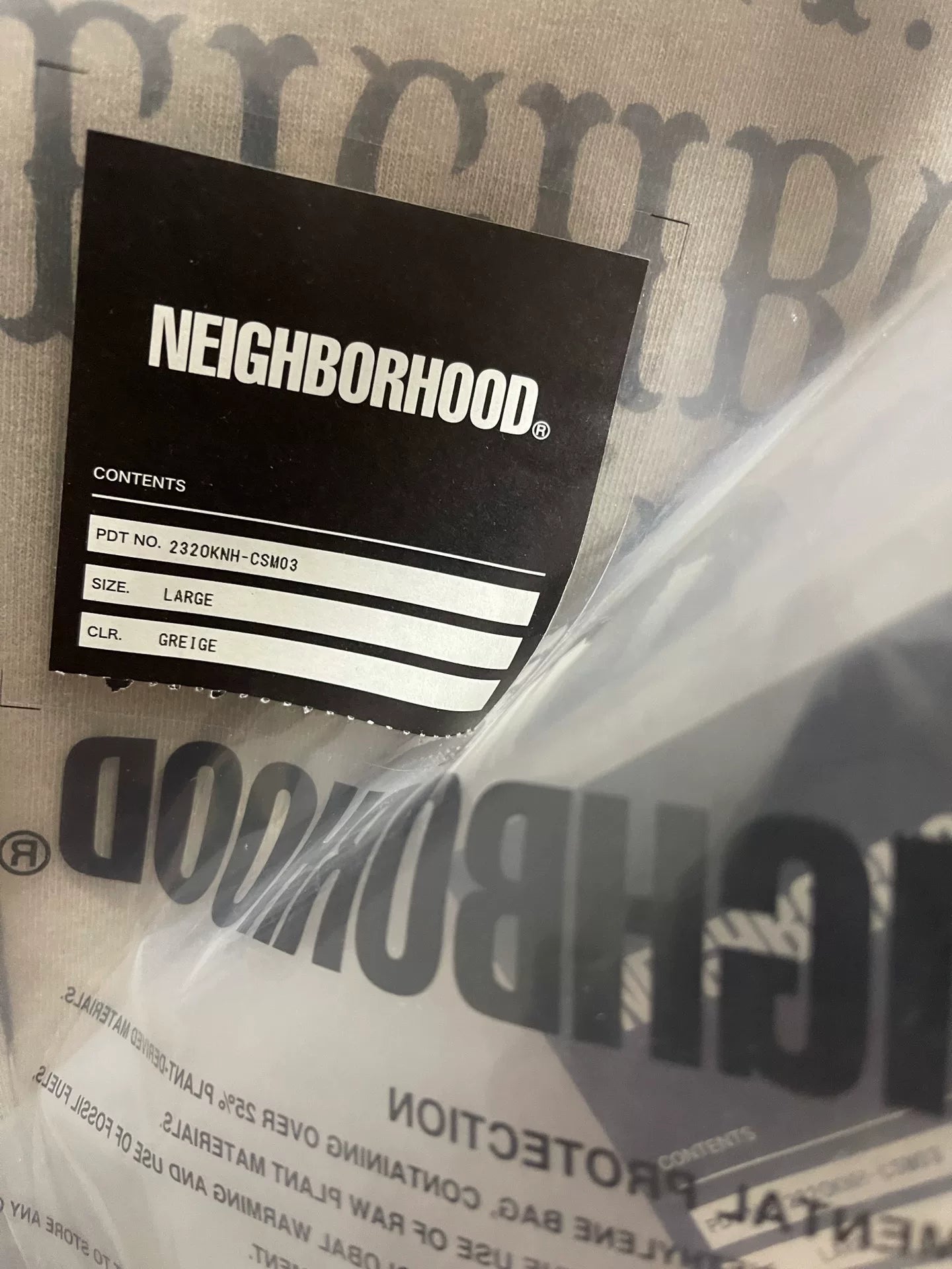 NEIGHBORHOOD Damage Crewneck T-Shirt