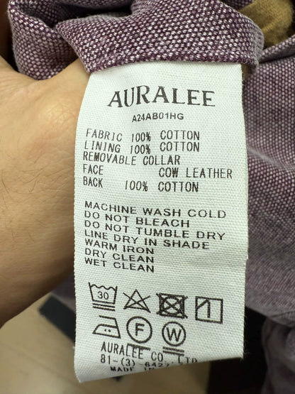 auraLEE canvas wash hunting jacket size 4