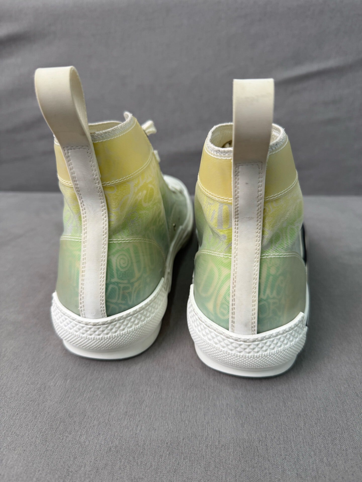 dior b23 stussy high-top sneakers size 42