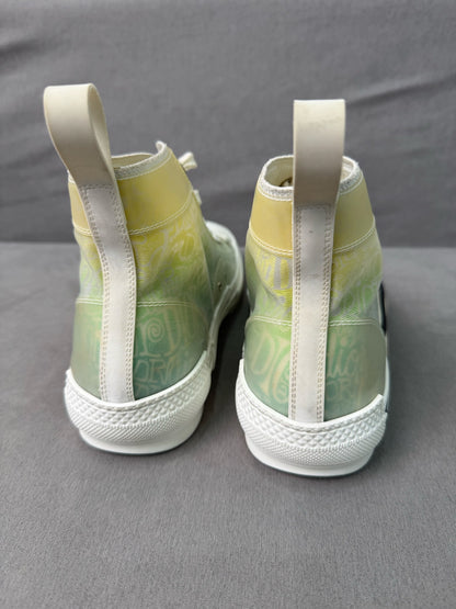 dior b23 stussy high-top sneakers size 42