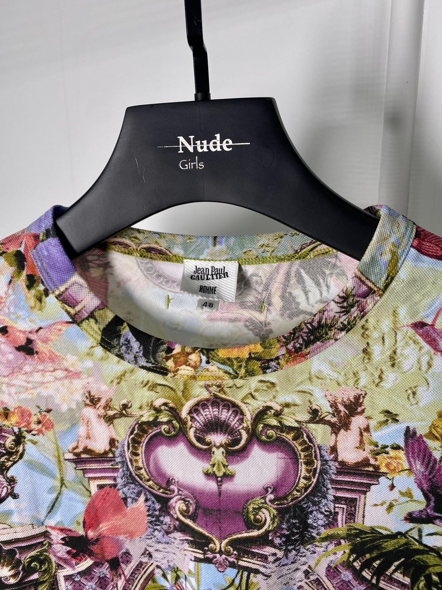 jean paul gaultier eden print t-shirt