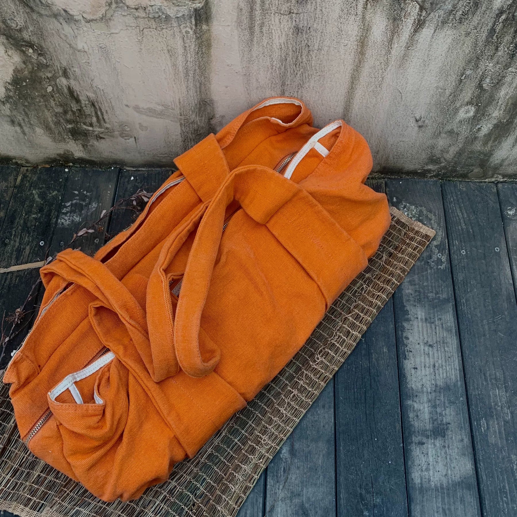 Yohji Yamamoto Y's 08s Orange Oversized Tote
