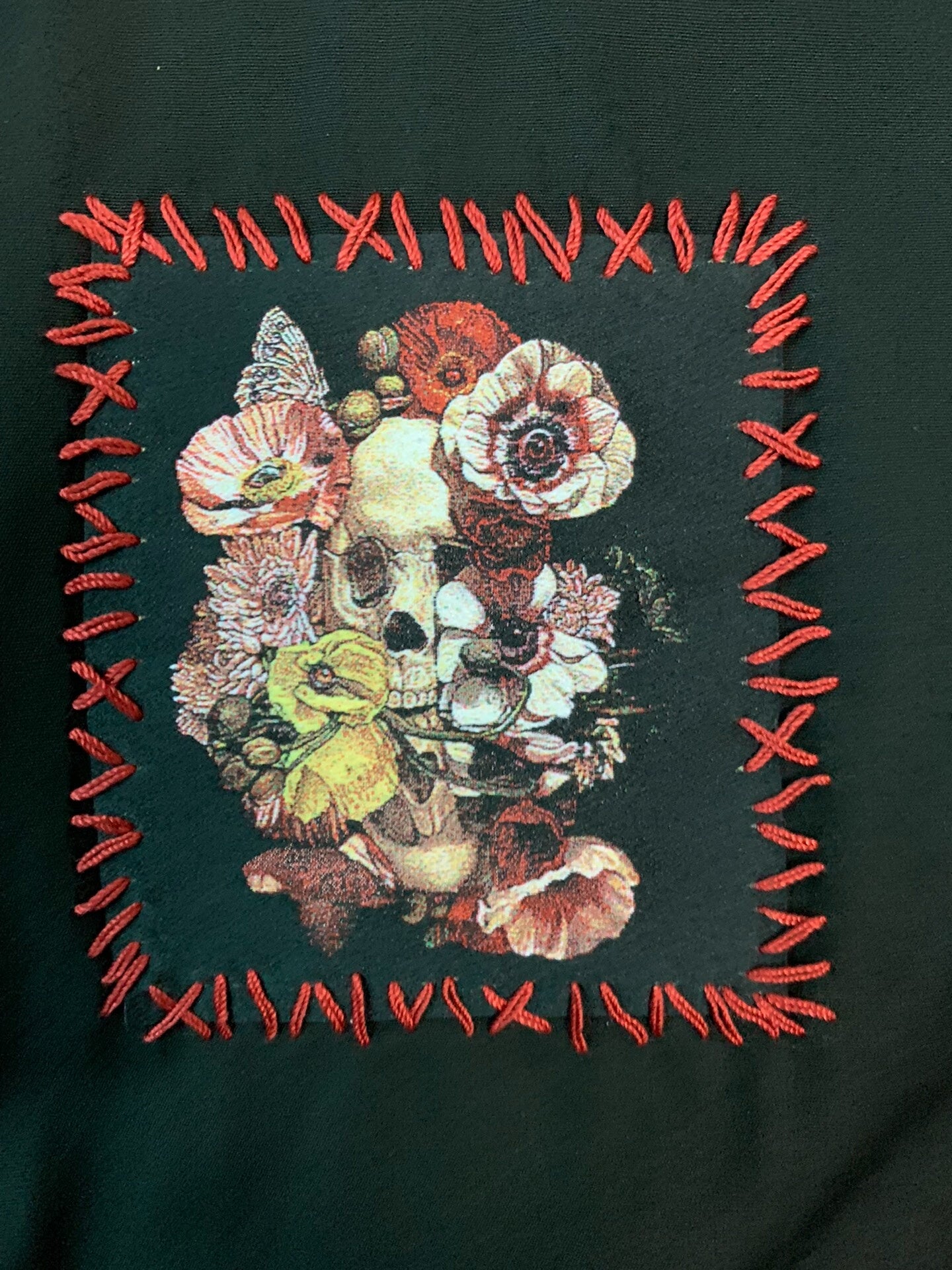 DIOR HOMME Skull Oversized Sleeveless Shirt