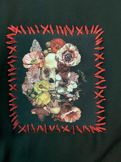 DIOR HOMME Skull Oversized Sleeveless Shirt