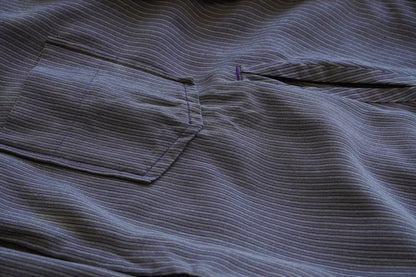 Yohji Yamamoto Striped Zip Jacket