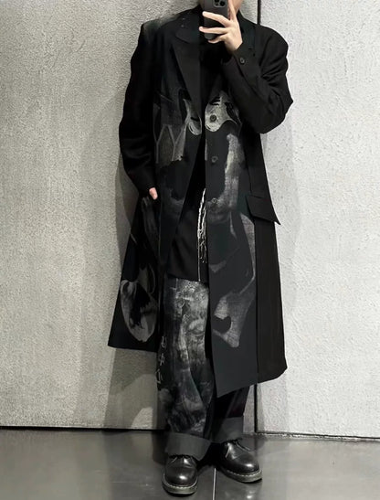Yohji Yamamoto 2023 SS Linen Totem Coat