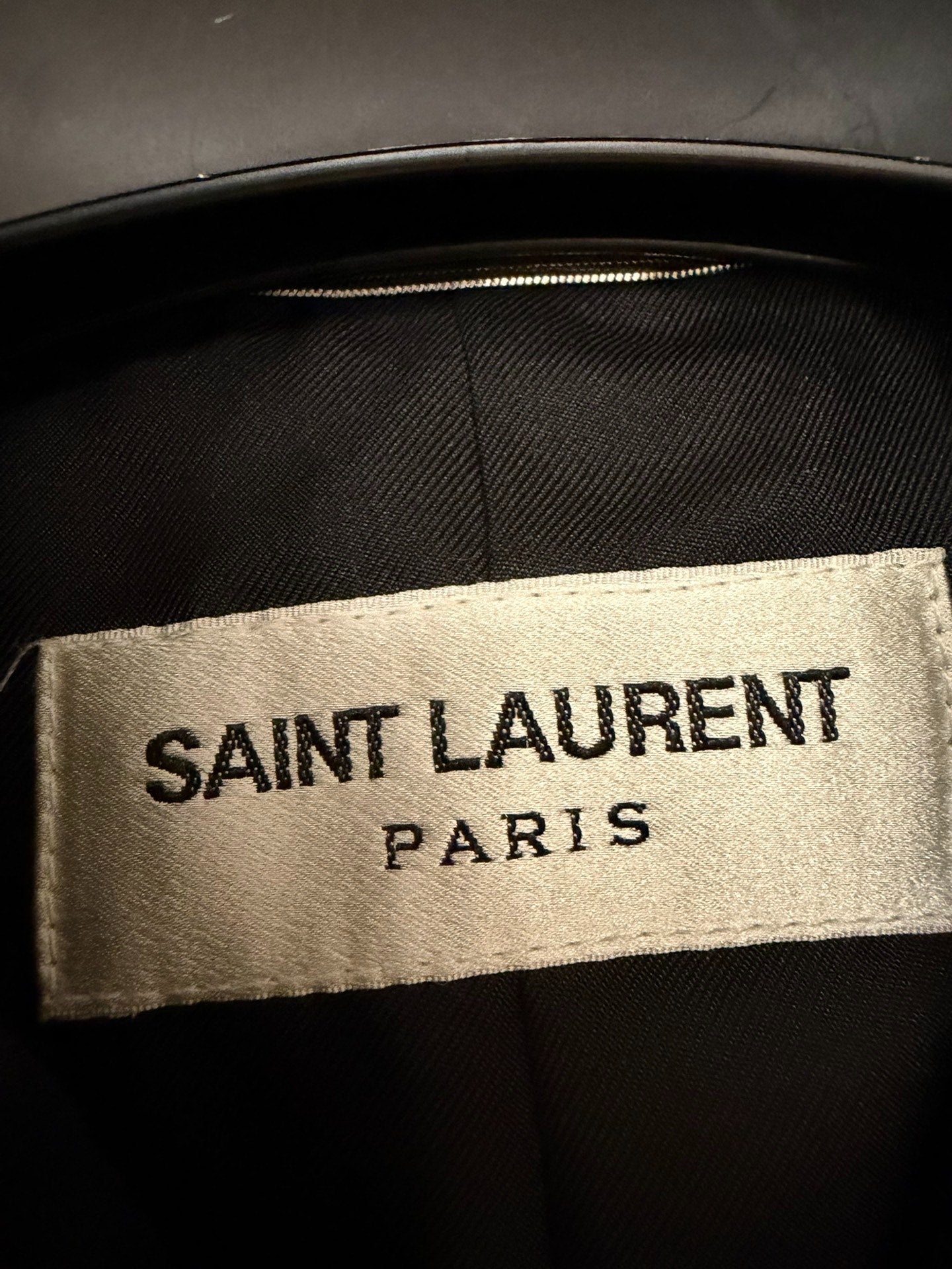 Saint Laurent 20ss Floral Gold Trim Jacket