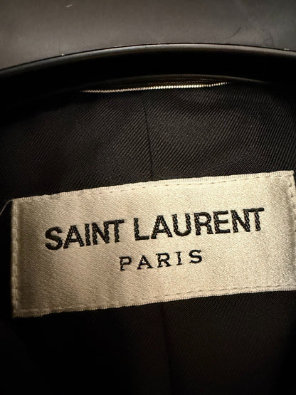 Saint Laurent 20ss Floral Gold Trim Jacket