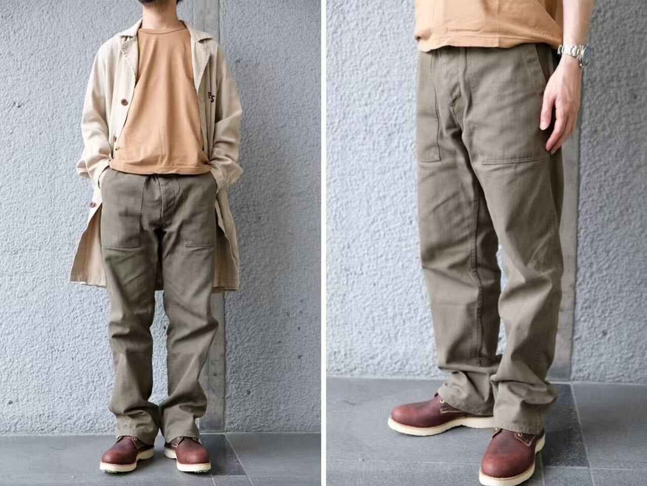 Visvim Drill Mil Pants Military Style
