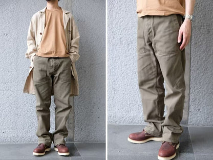 Visvim Drill Mil Pants Military Style