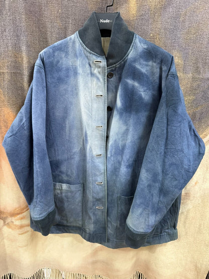 yohji yamamoto vintage reversible dyed jacket
