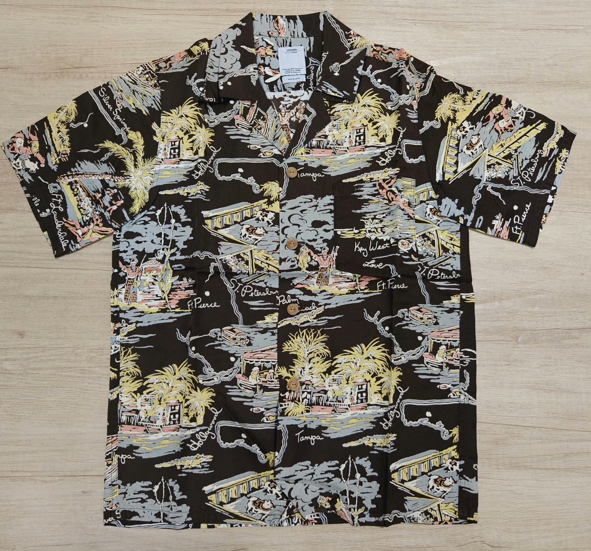 visvim 15ss Duke Shirt Sunshine S/S