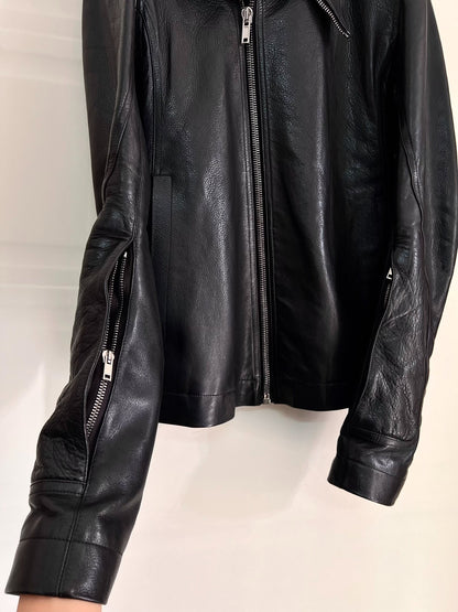 Rick Owens Bauhaus Mollino Leather Jacket