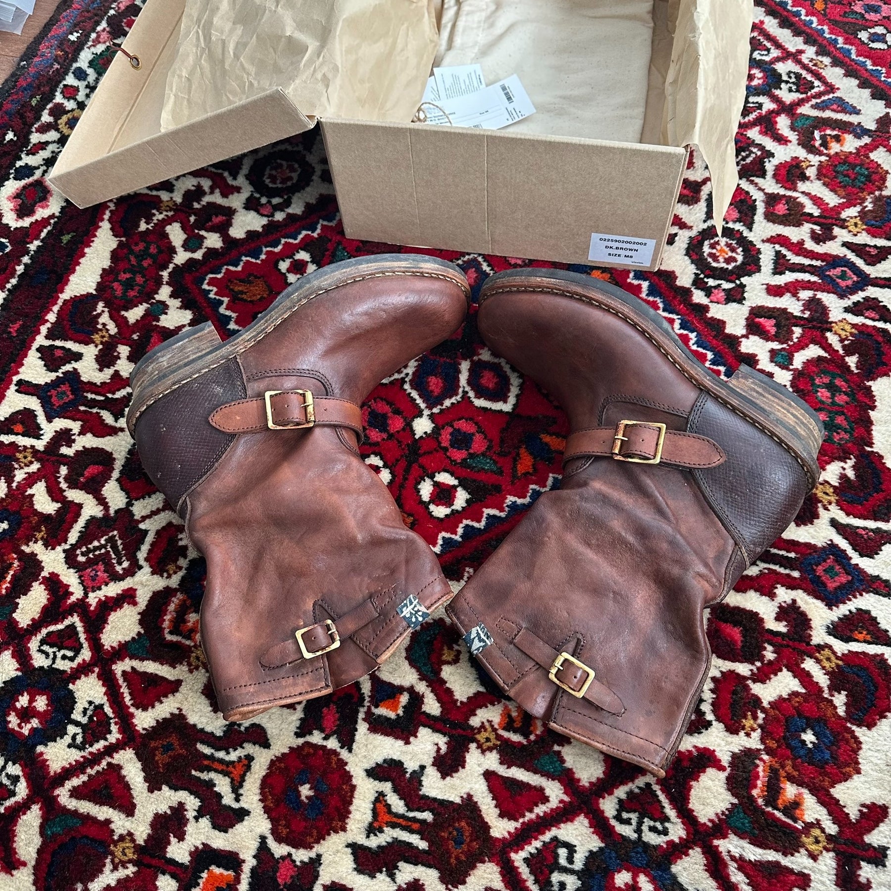 VISVIM 25AW ICT T.W.O. Engineer Boots 8
