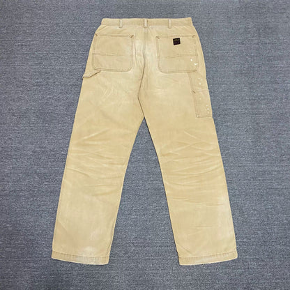 RALPH LAUREN Loose Distressed Logger Pants