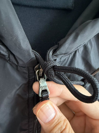 Prada Parachute Fabric Hooded Jacket