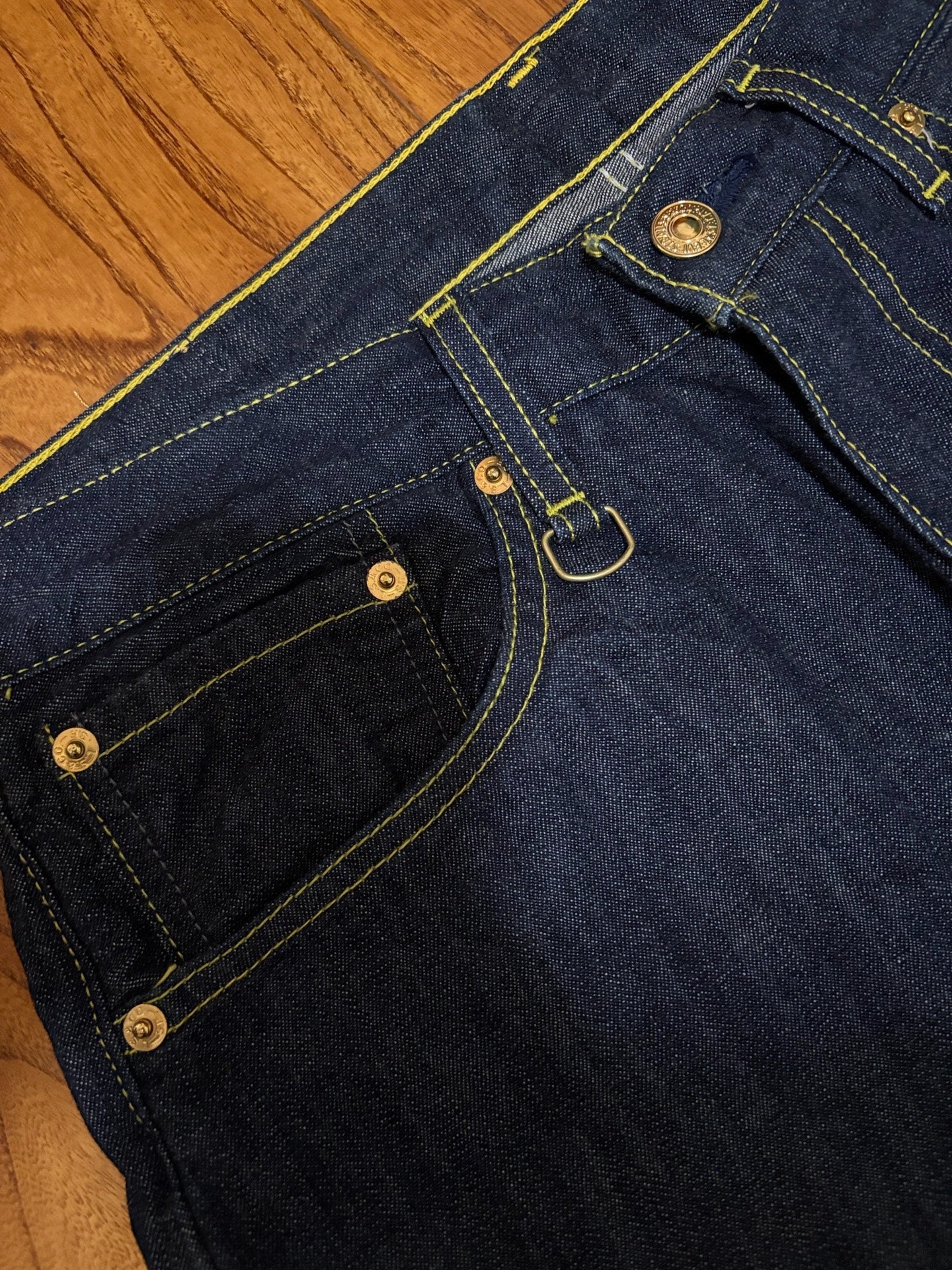 Levi's Fenom Unwashed Raw Denim Jeans