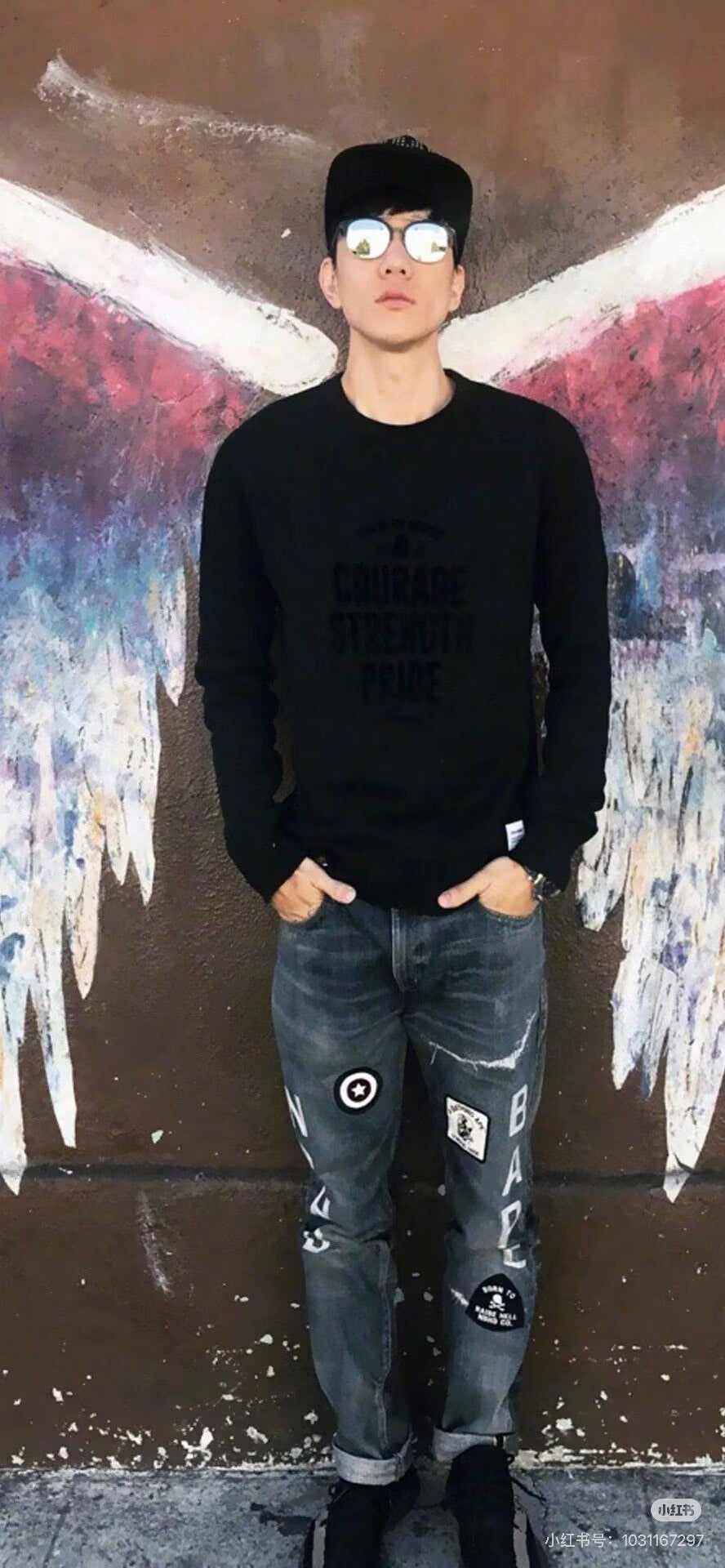 bape savage narrow 14oz denim pants