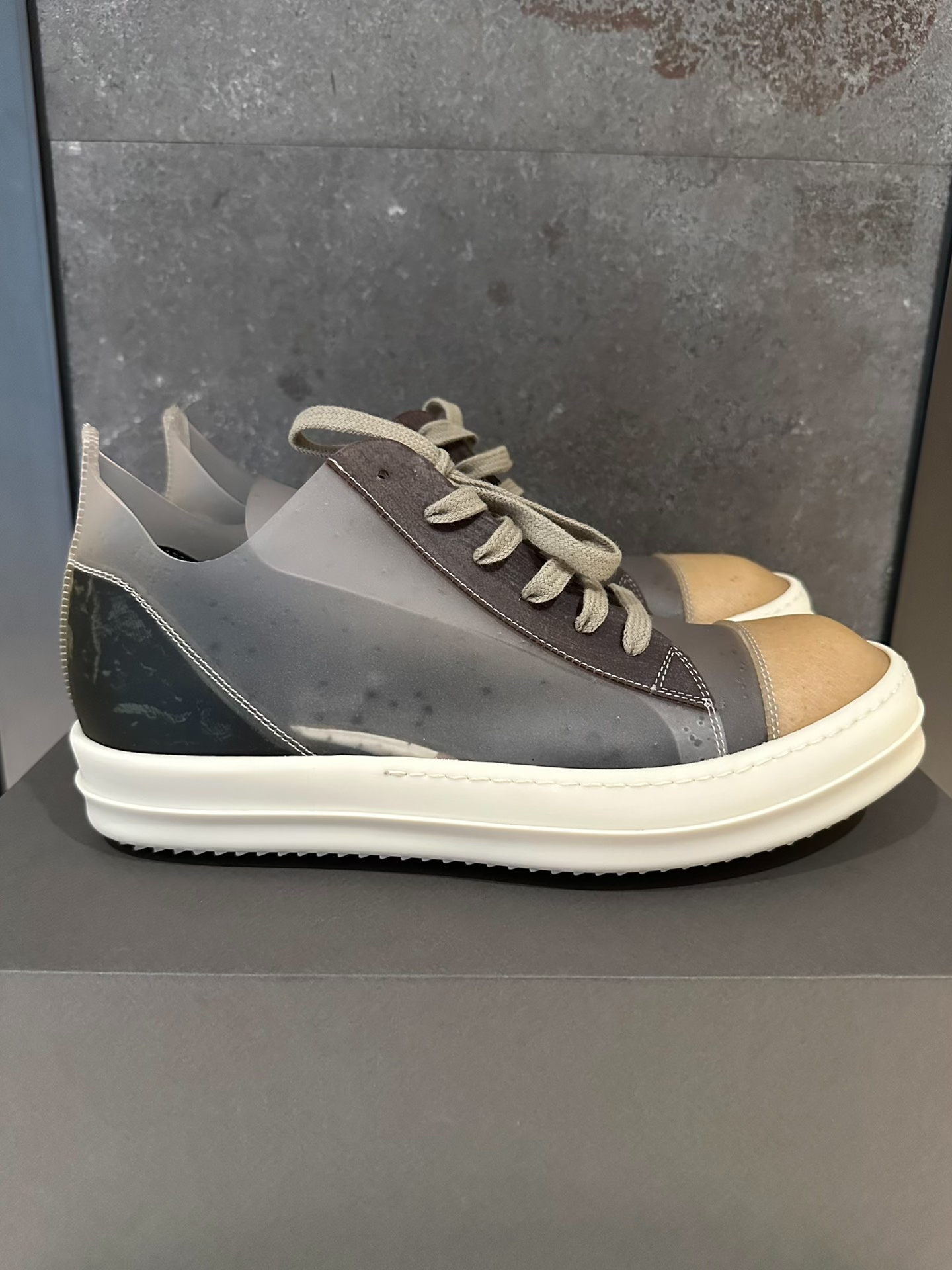 Rick Owens x Converse Ghost Transparent Low-Top