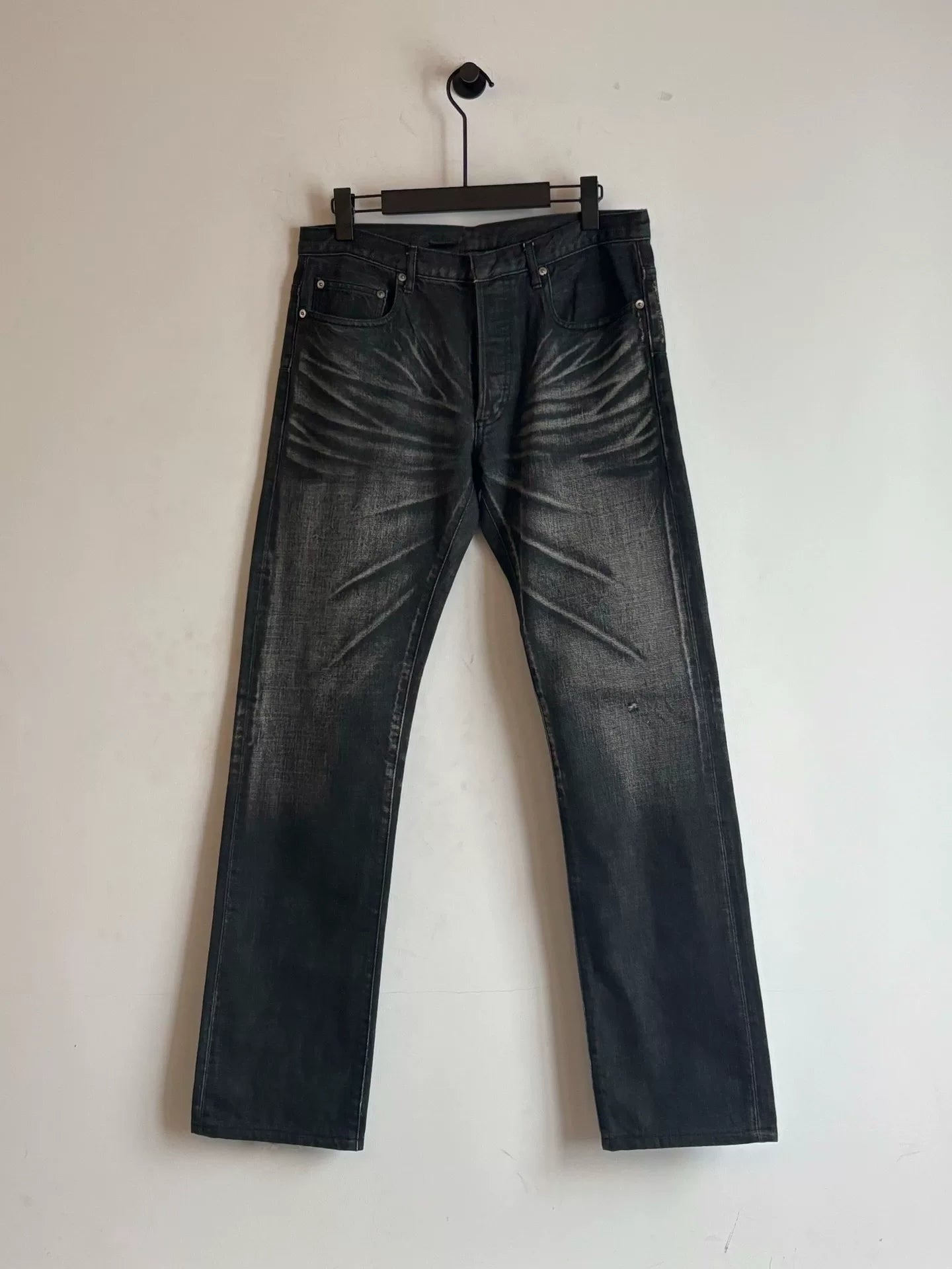 Dior Homme SS 2003 Black Denim Pants