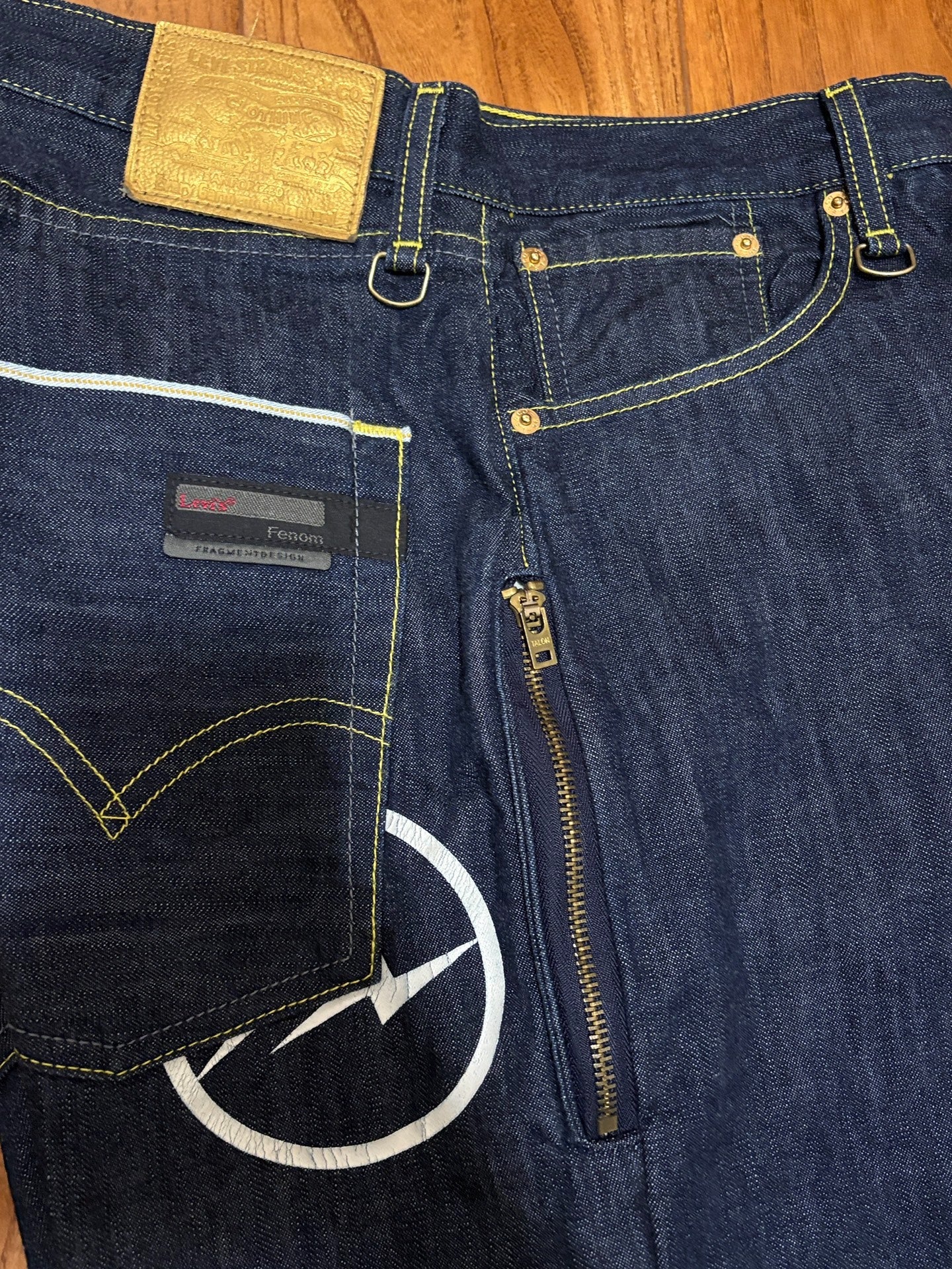 Levi's Fenom Gold Label Unwashed Raw Jeans
