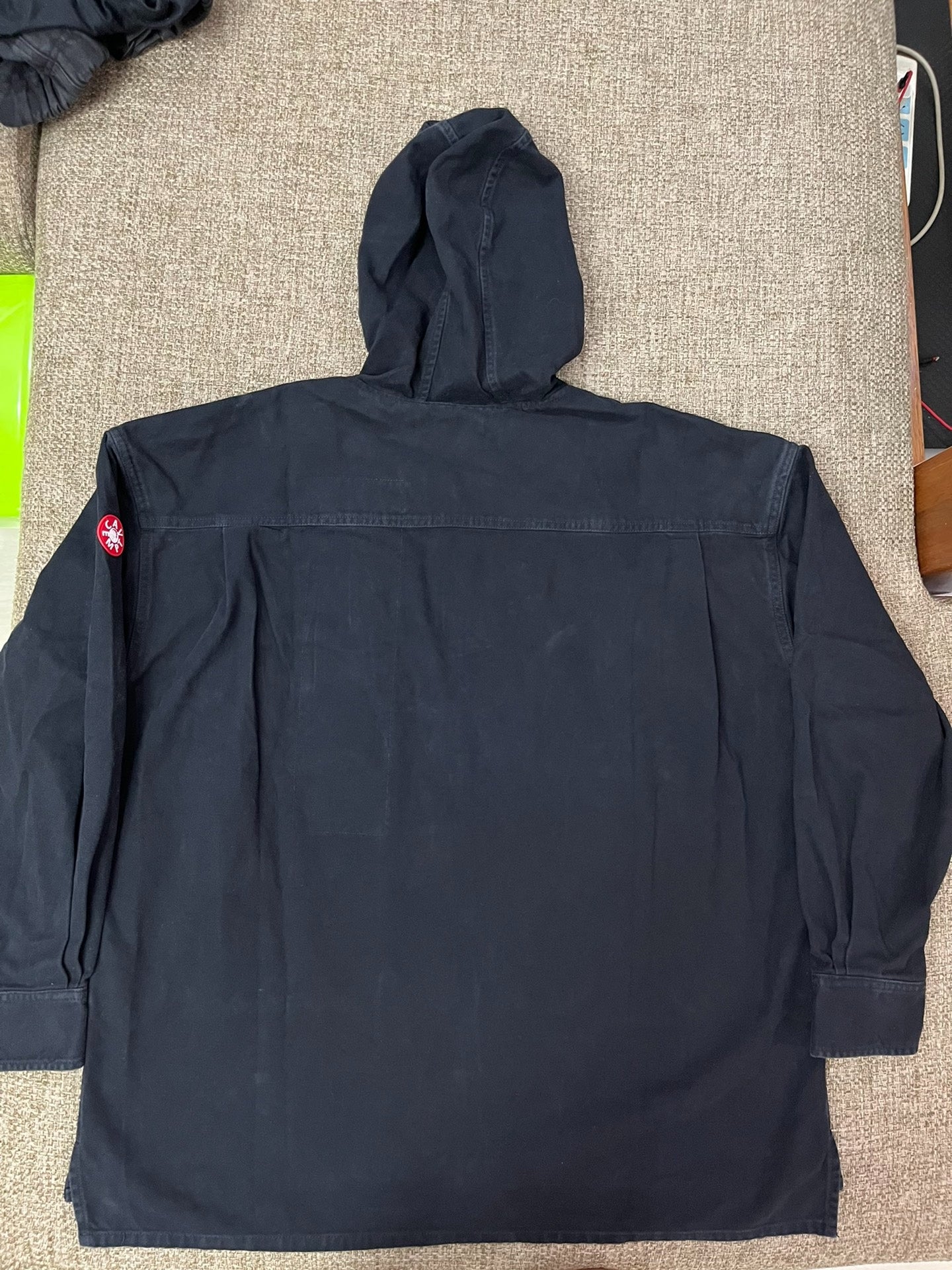 CAVEMPT C.E Hooded Zip Washed Jacket