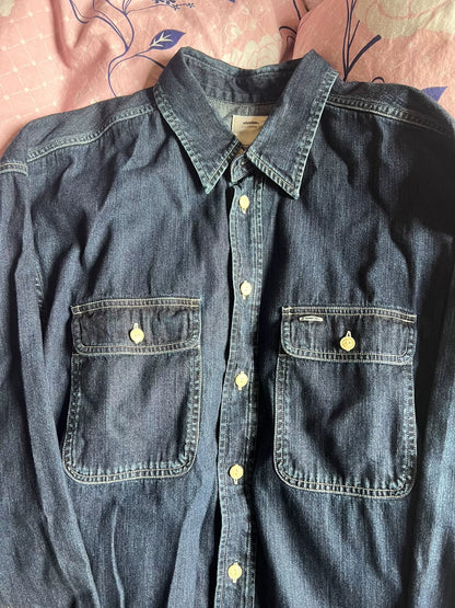 VISVIM 20SS Damaged Denim Lumber Shirt