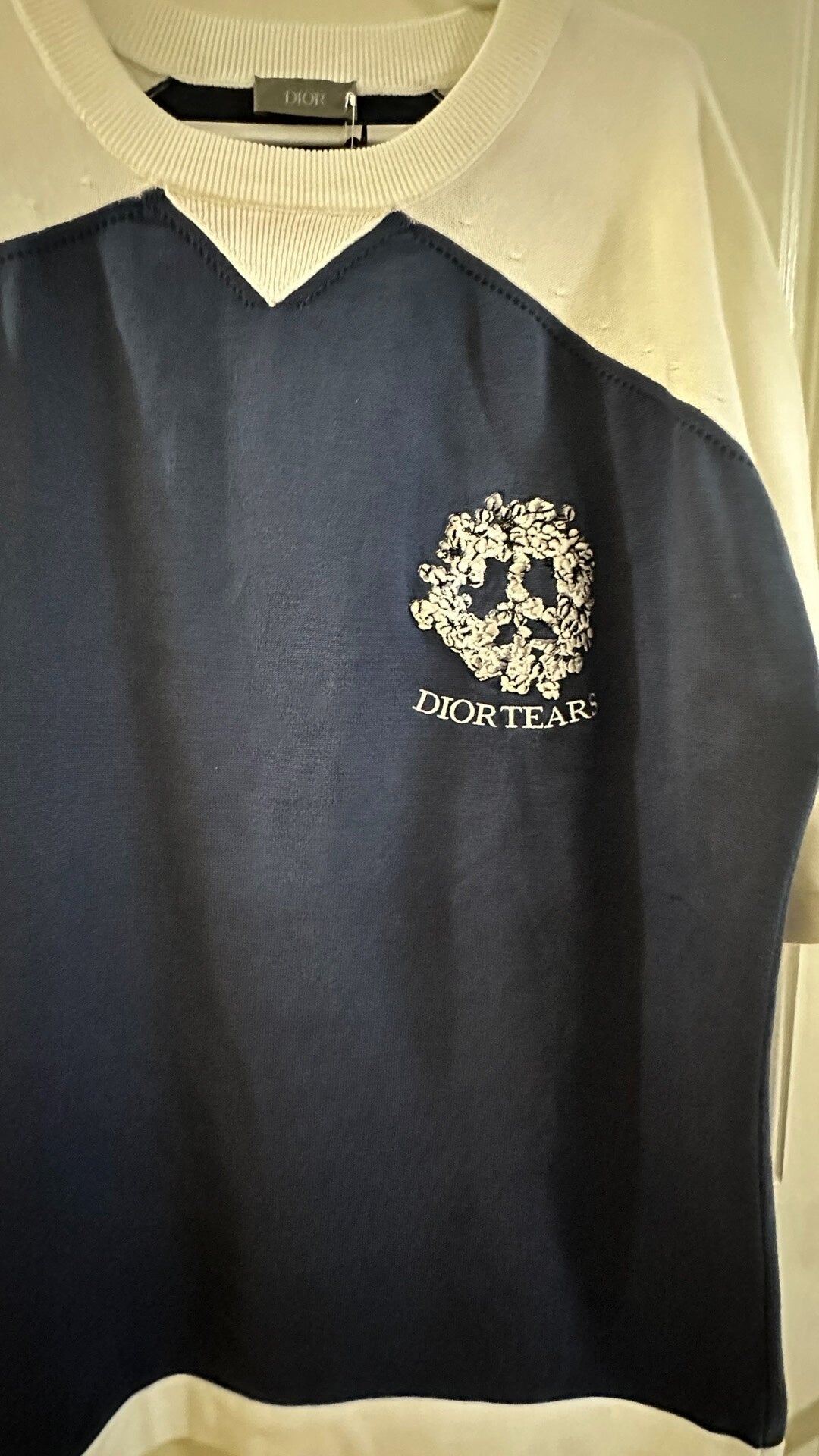 Dior X Denim Tears Knit Short Sleeve Shirt