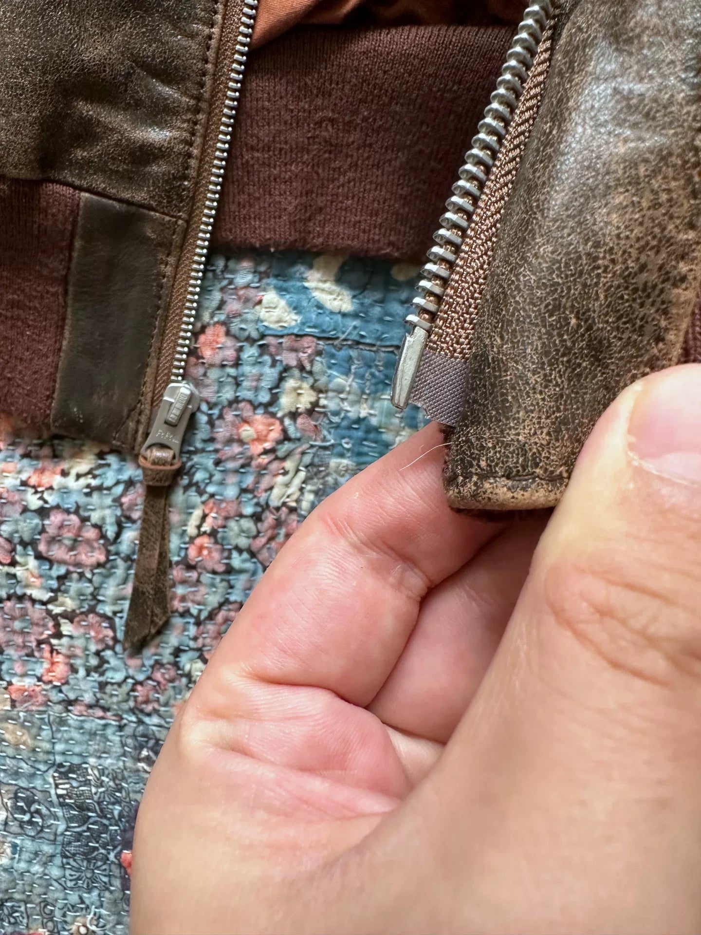 rrl a2 vintage leather jacket