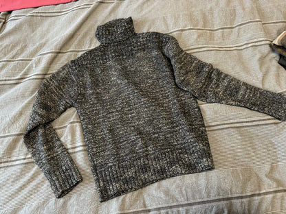 stylish high-neck knit sweater from RRL