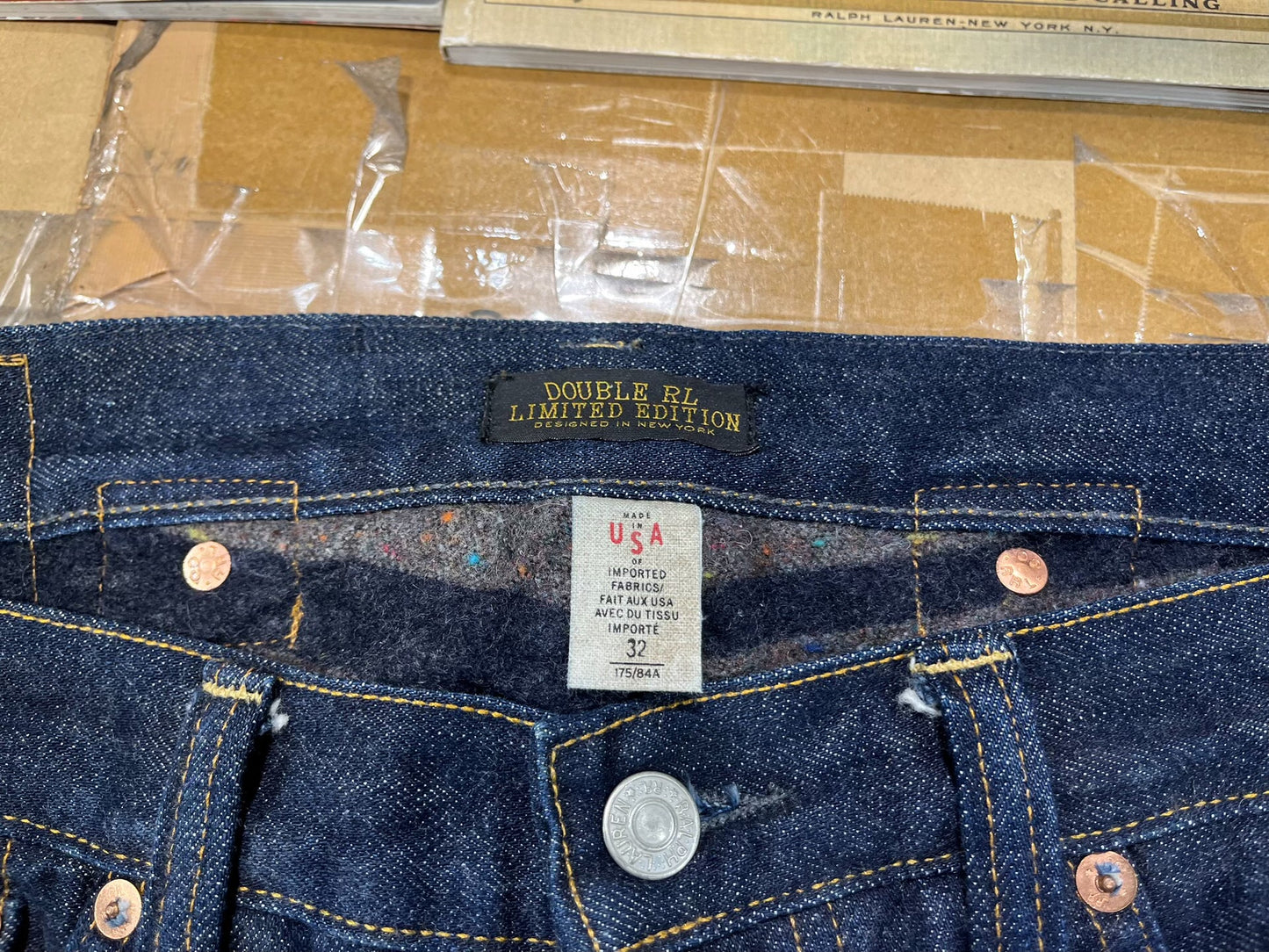 RRL Limited Double Layer Thick Jeans