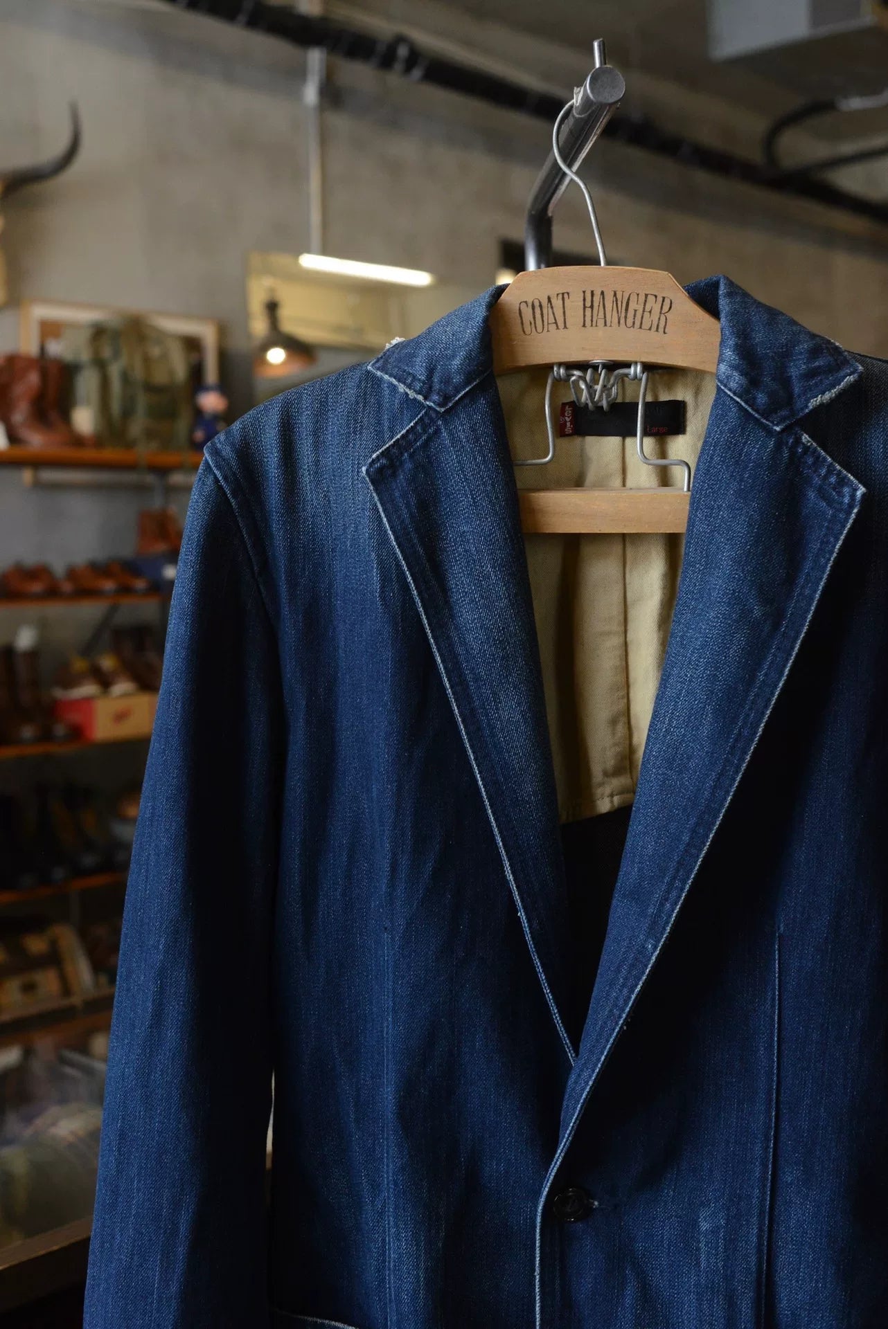 Levi's Denim Blazer Size L