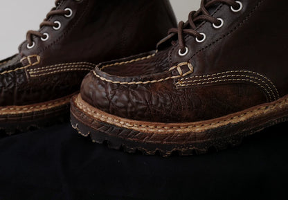 visvim scout moc boots dk.brown 24aw