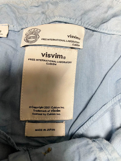 visvim high water natural dye casual pants