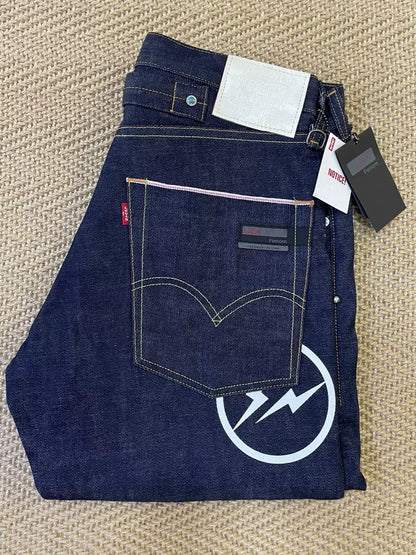 levis fenom turquoise denim pants