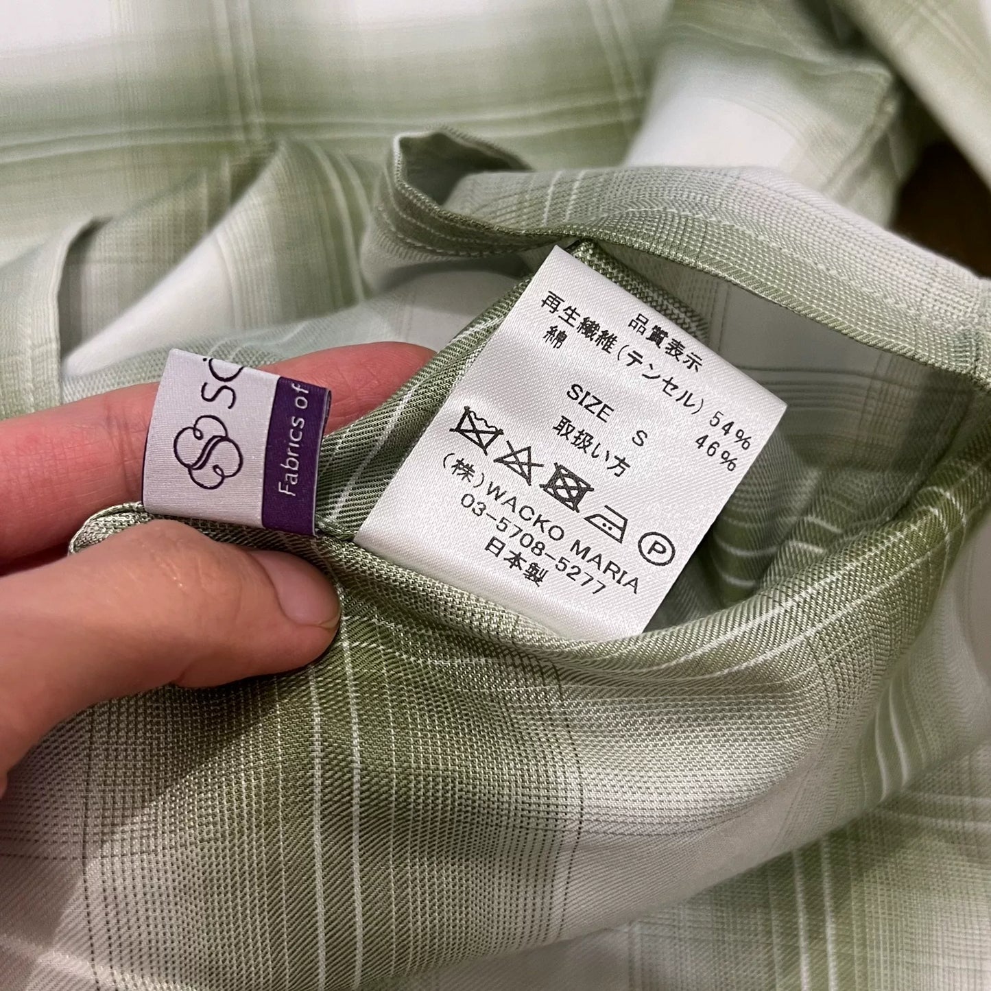 WACKO MARIA x theGuiltyparties 22SS Check Shirt