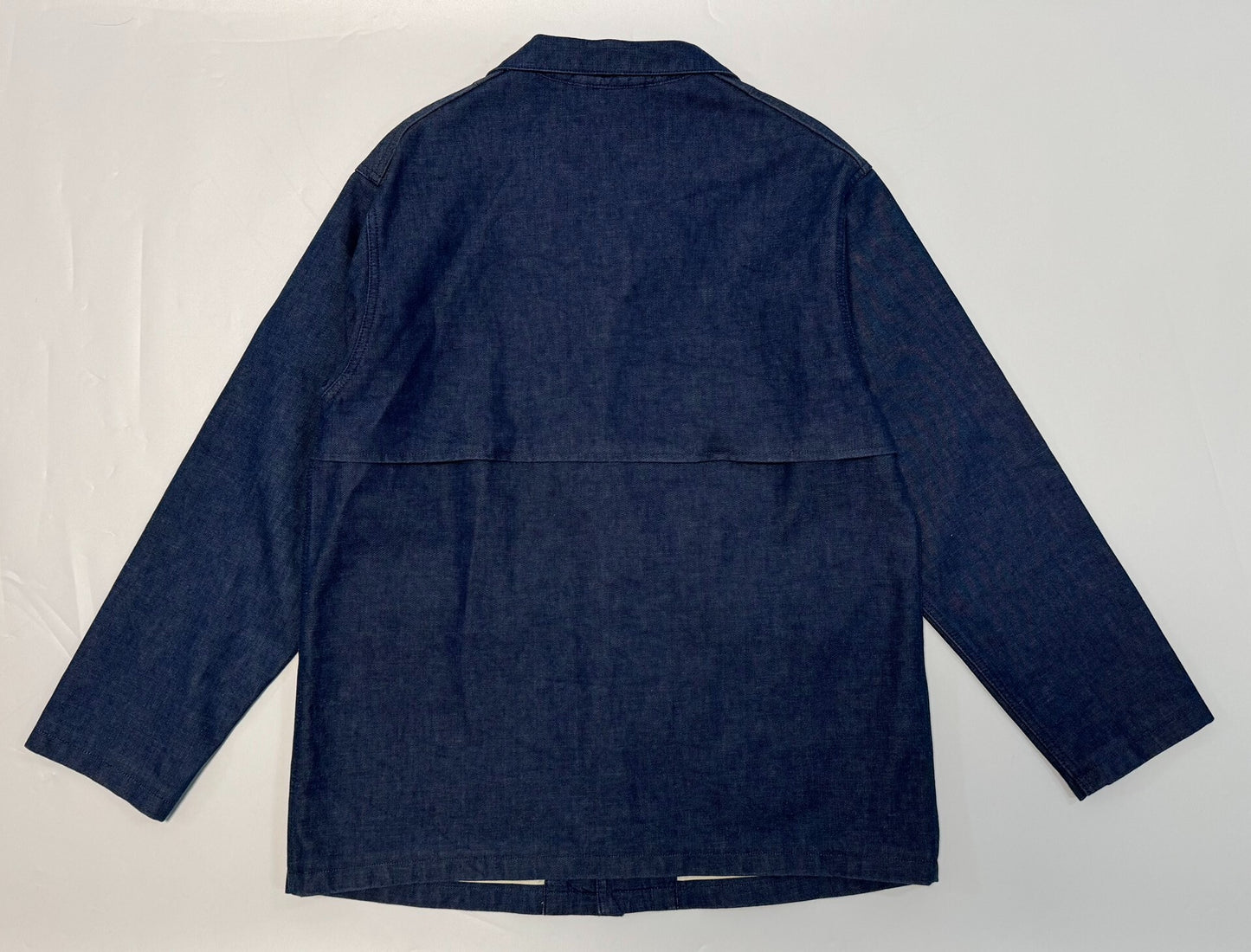 nanamica indigo oversized jacket